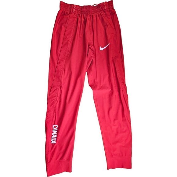 Nike Canada Red Warm Up Track Suit Pants Vest - Picture 8 of 14